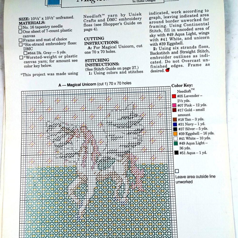 Plastic Canvas 1991 Calendar The Needlecraft Shop 12 Projects 28 Pages Vtg - Picture 7 of 16